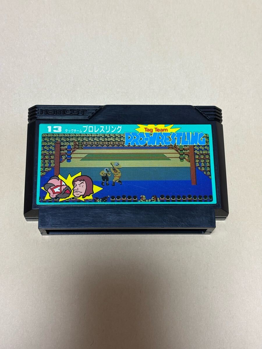 タッグチームプロレスリング ファミコンソフト ファミコン ソフト Nintendo 任天堂 ゲーム カセット FC ファミリーコンピュータ拍卖