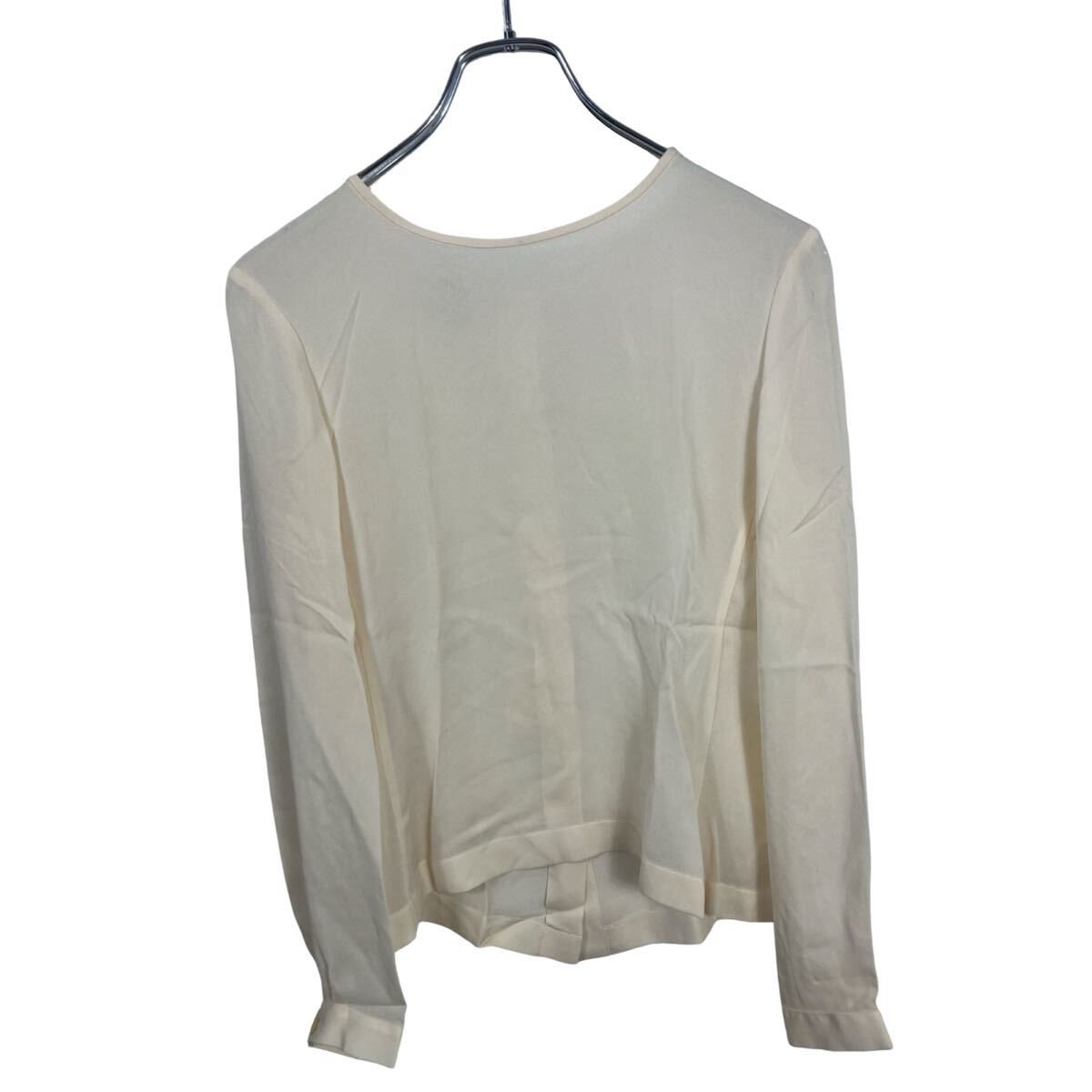 ARMANI collezioni アルマーニ コレッツォーニ レディース 長袖 シルク カットソー トップス拍卖