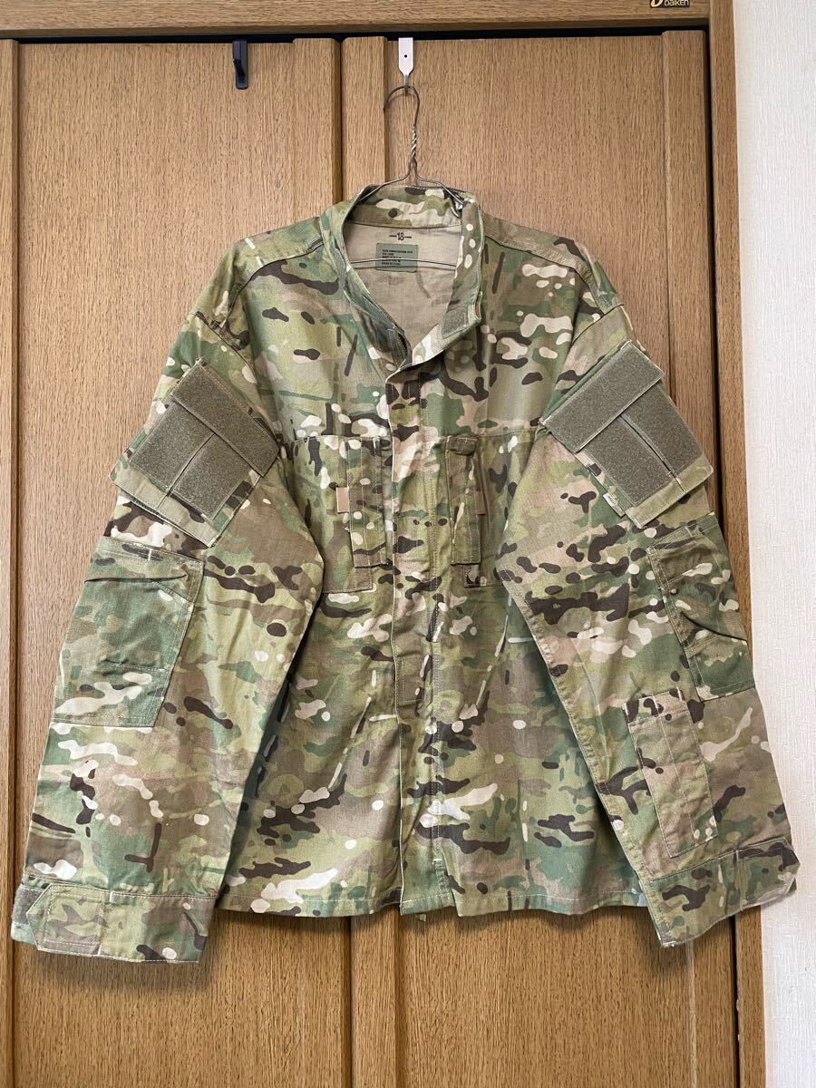 LARGE 実物 CCU マルチカム MULTICAM ミリタリー ジャケット アメリカ軍 ARMY 米軍実物 ミリタリージャケット コンバットユニフォーム拍卖