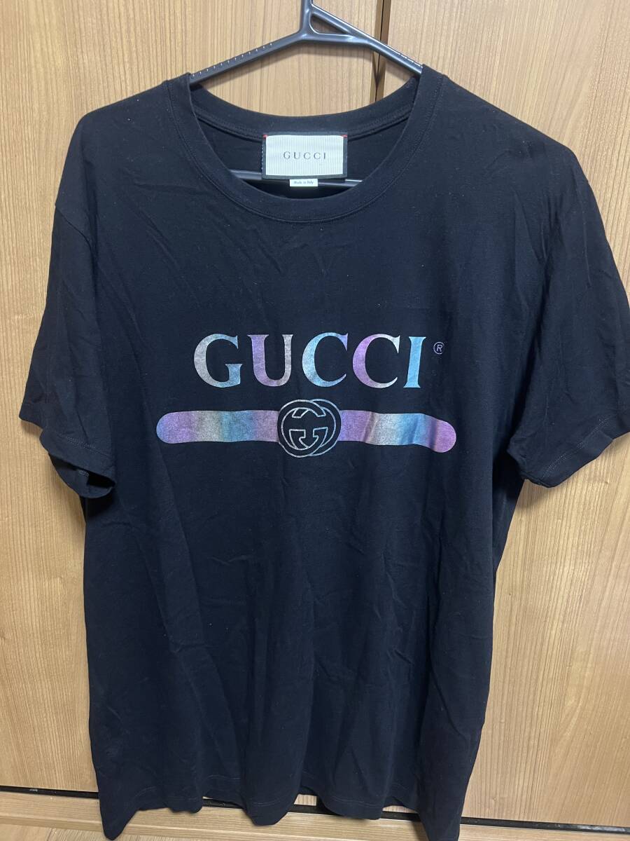 ★ GUCCI グッチ レインボーカラー Tシャツ 美品★拍卖
