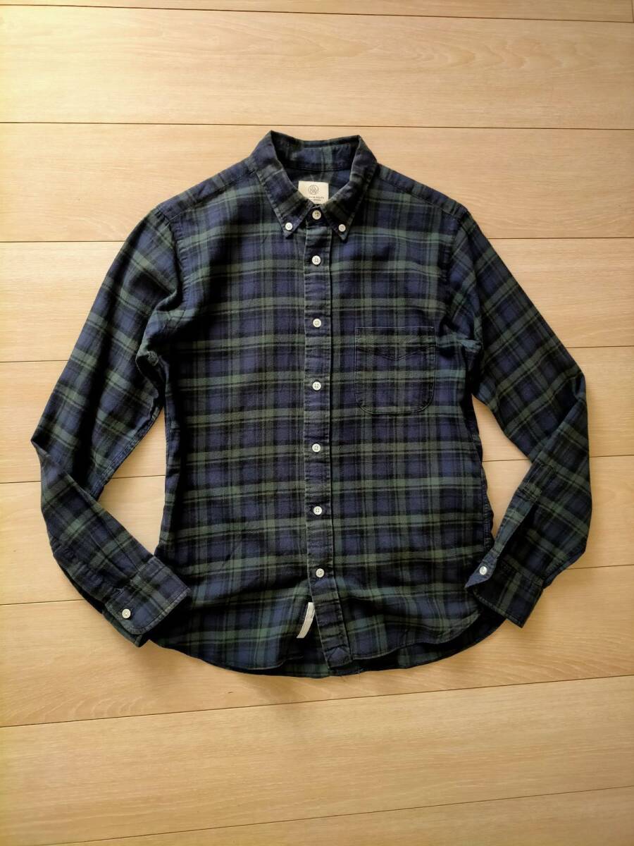 BEAUTY&YOUTH アローズ BDチェックシャツ M 250731-8拍卖