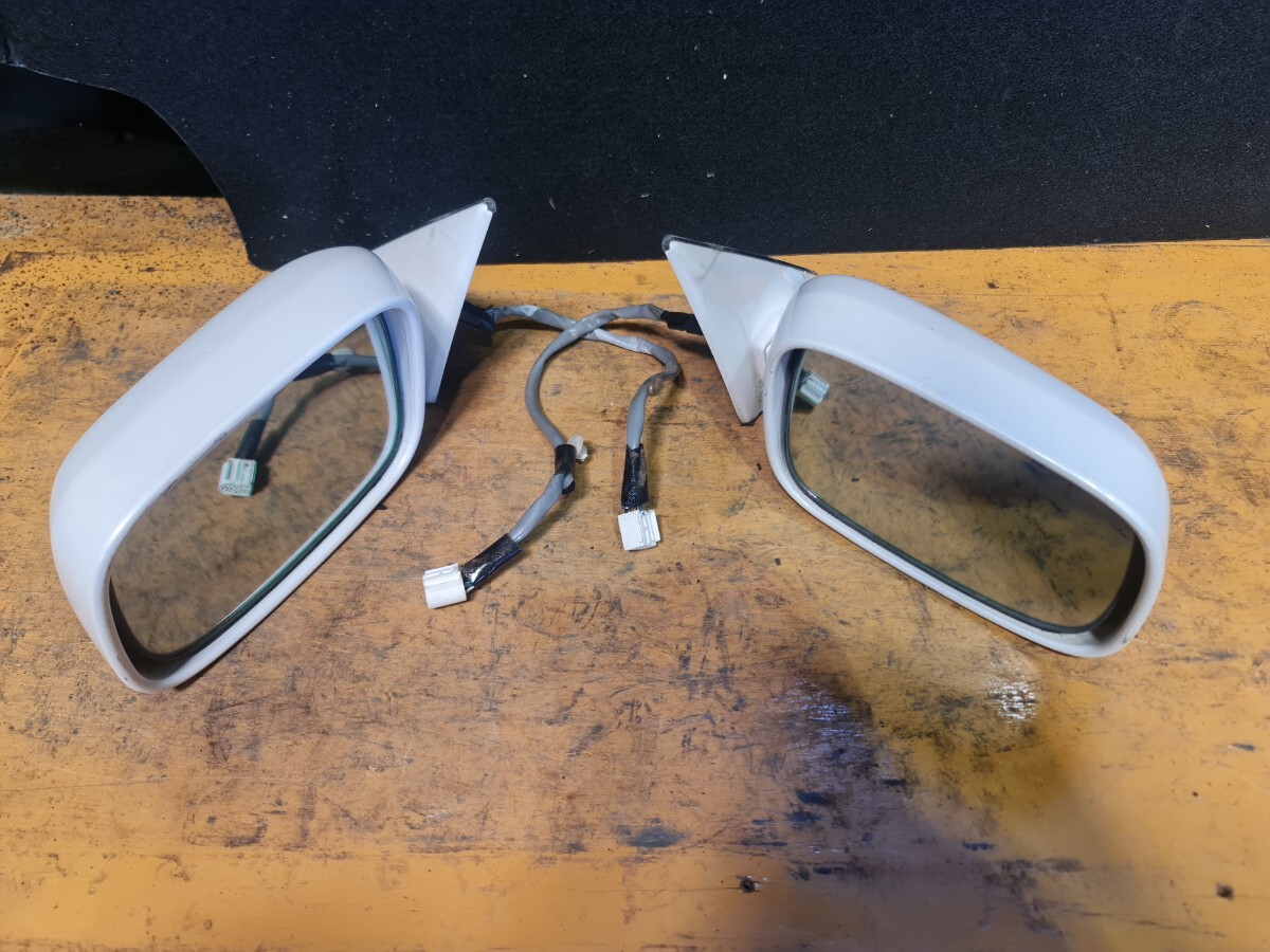 トヨタ クラウン ロイヤルサルーン JZS175 ドアミラー ミラ 左右セット サイドミラー (010132) カラーコード 2FQ拍卖