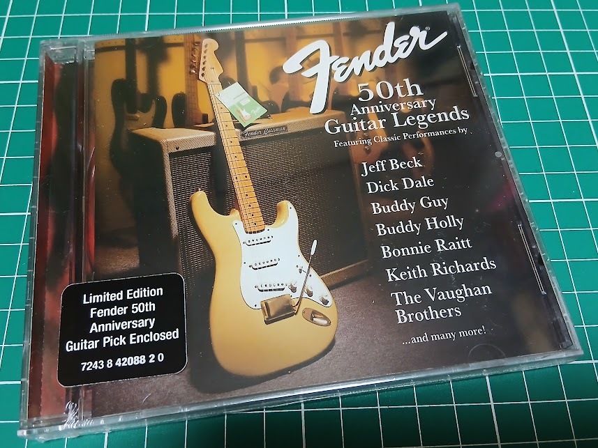 VA●Fender 50th Anniversary Guitar Legends 未開封未使用品拍卖
