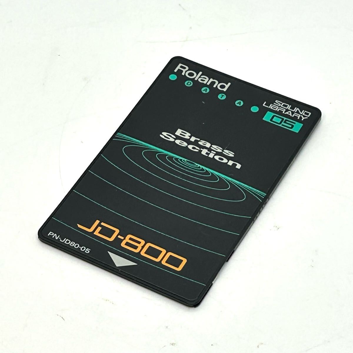 動作未確認 Roland ローランド Brass section ROM カード ジャンク JD-800 ブラス セクション サウンドライブラリー拍卖