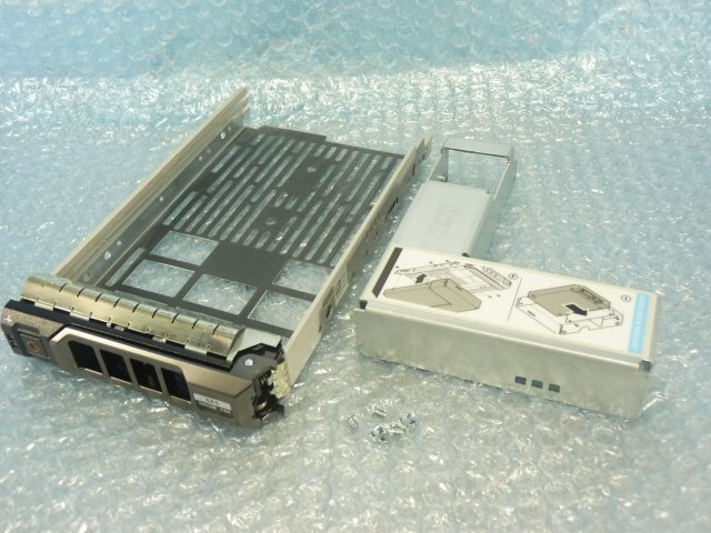 1SAU // デル 0KG1CH 09W8C4 ハードディスク マウンタ / ラベル(SAS 300GB 15K) / 3.5ベイに2.5HDD★型番消え // Dell PowerEdge R430 取外拍卖