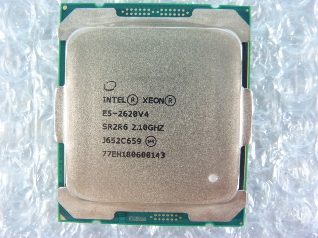 1SCQ // Intel Xeon E5-2620 V4 2.1GHz SR2R6 Broadwell-EP R0 Socket2011-3(LGA) //NEC Express5800/R120g-2E 取外 //在庫2拍卖