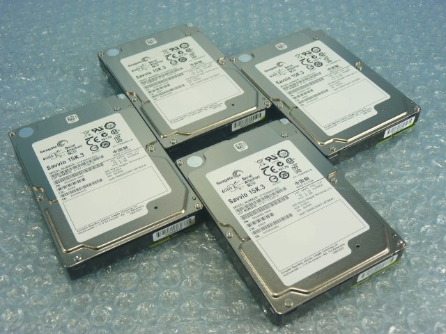 1RJZ //4個セット Seagate Savvio 15K.3 ST9300653SS 300GB 2.5インチ SAS HDD 15000rpm 6Gb 15mm//HITACHI HA8000/RS220-h HM2取外//在庫2拍卖