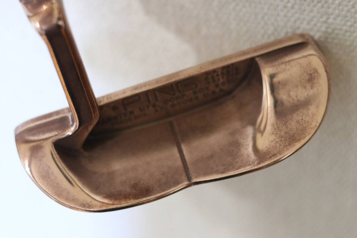 【全国送料無料】超希少 PING ピン ベリリウムイカッパー B60 パター 約33インチ 重量約451g拍卖