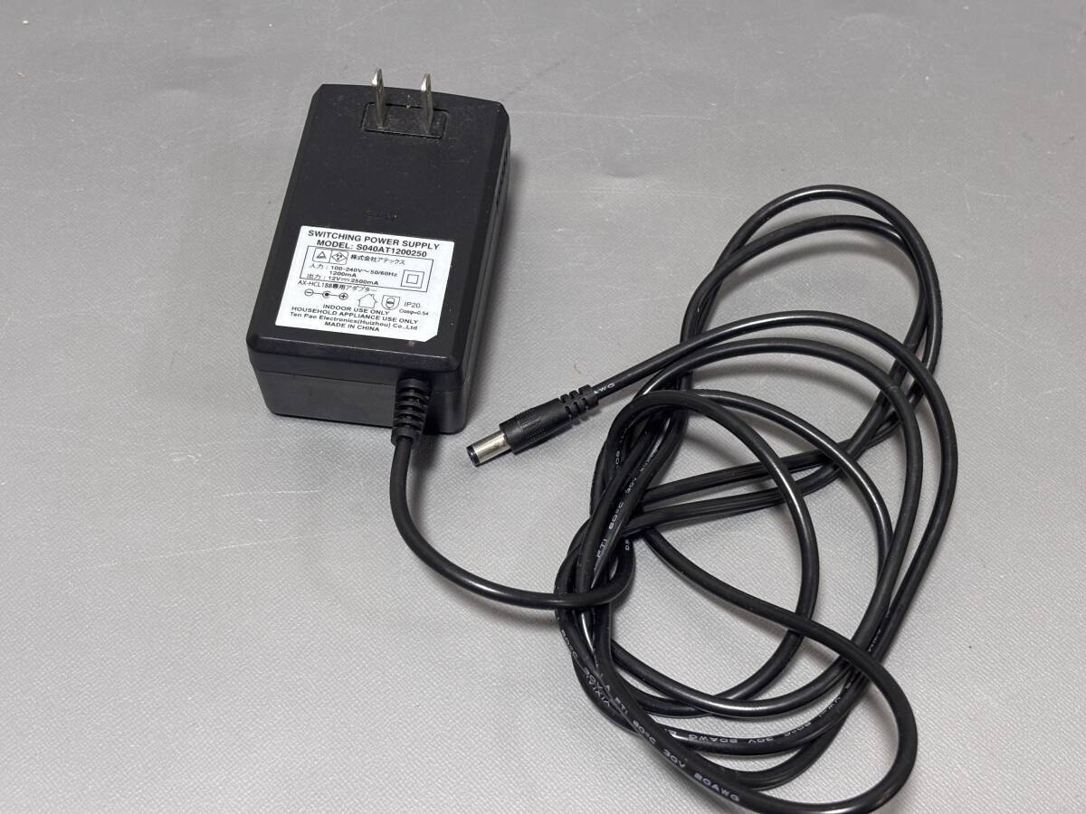 d3661◆アテックス ACアダプター S040AT1200250 12V 2.5A ◆ルルド マッサージクッション用拍卖