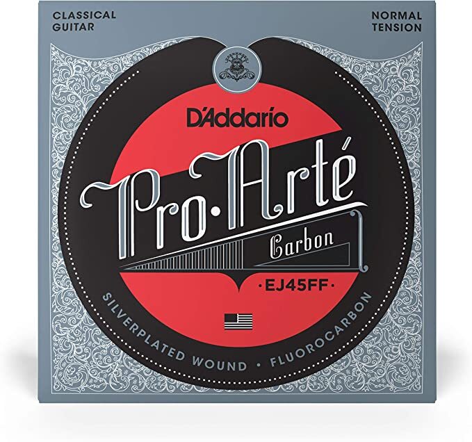 D'Addario ダダリオ クラシックギター弦 プロアルテ Carbon Normal EJ45FF 【国内正規品】拍卖