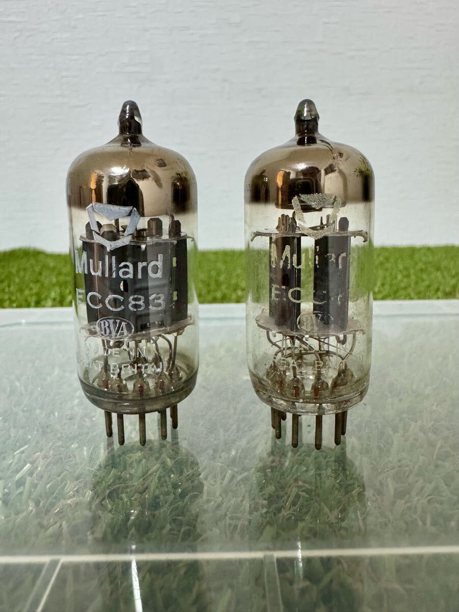 千円~Mullard ECC83 BVA 真空管 2本拍卖