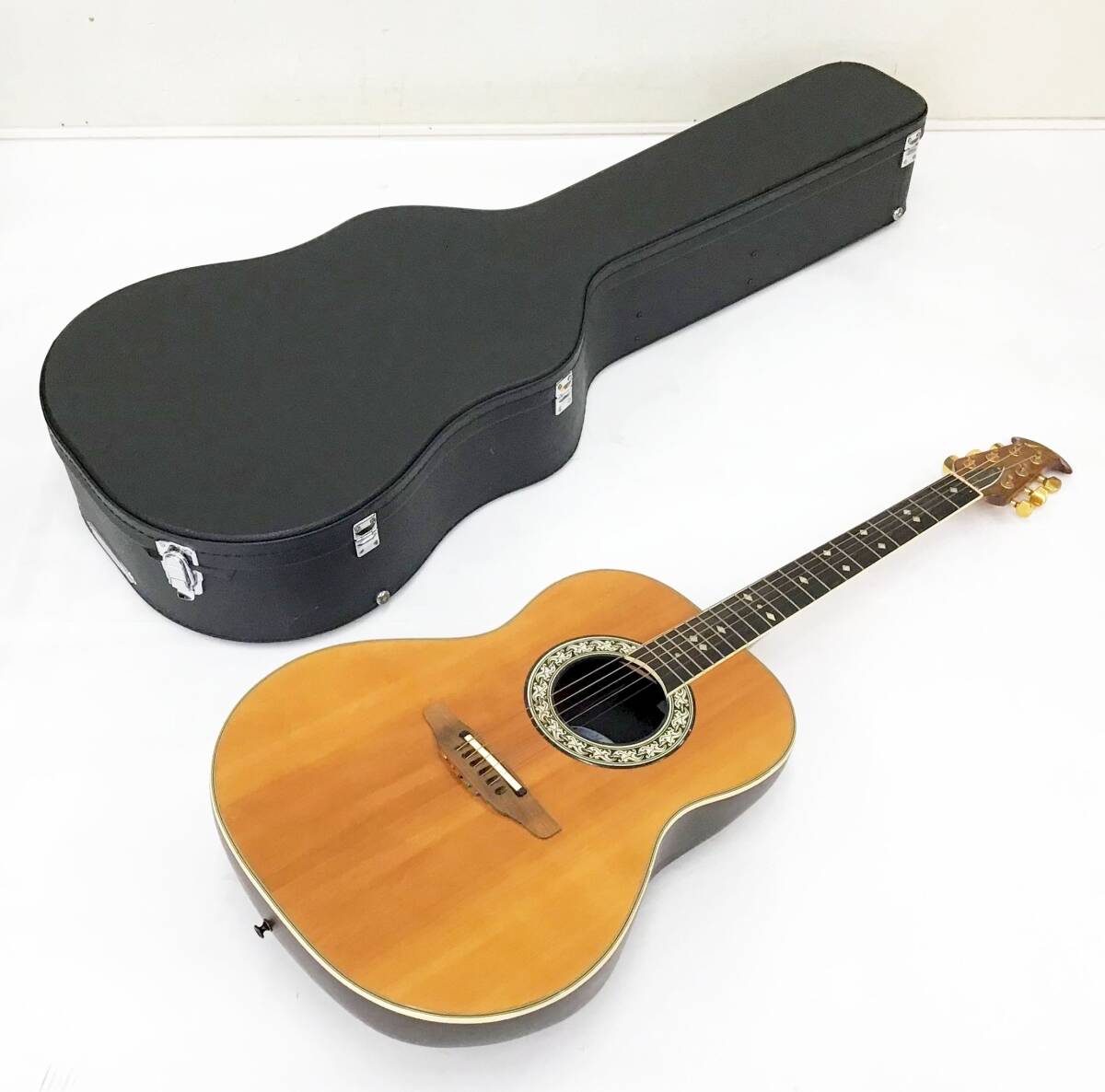 オベーション No.1627 エレクトリックアコースティックギター ハードケース付き アコギ made in connecticut USA 楽器 器材 音楽 Ovation拍卖