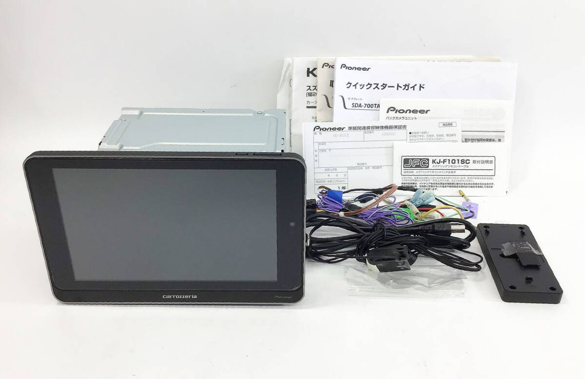 動作品 初期化済 8インチタブレット メインユニット FH-7600SC SDA-700TAB カロッツェリア パイオニア 説明書付き Bluetooth 拍卖