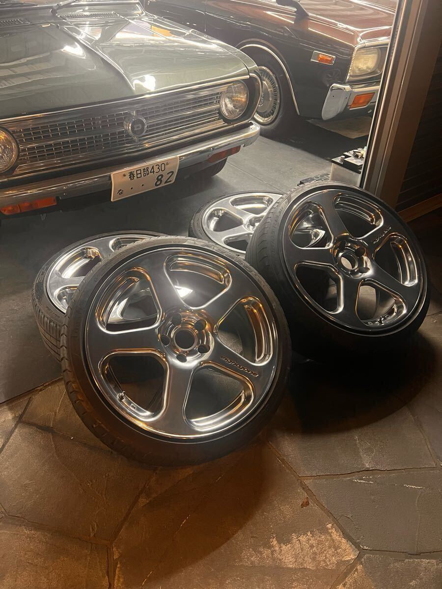 Eightyone RENN エイティワン レン 5H 114.3 希少国産ピッチ バレル研磨済み 美品 拍卖