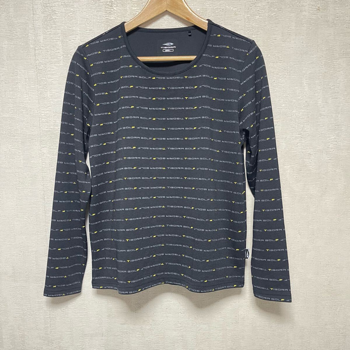 ティゴラ ロングスリーブ シャツ 長袖 レディース L 黒拍卖