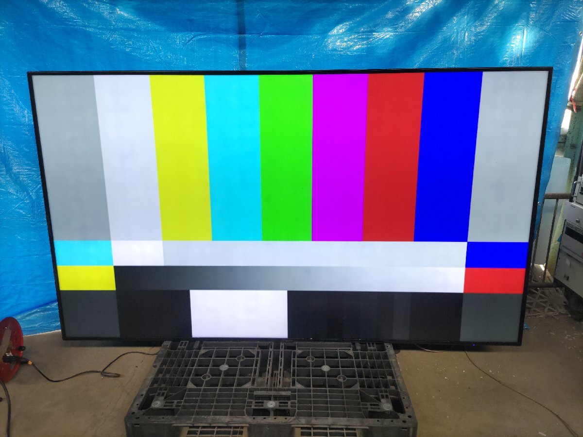 ◎【動作確認済み】NEC MultiSync LCD-V984Q 98型大型液晶ディスプレイ 4K (3,840×2,160) ワイド HDMI 訳あり 現状品◎303拍卖