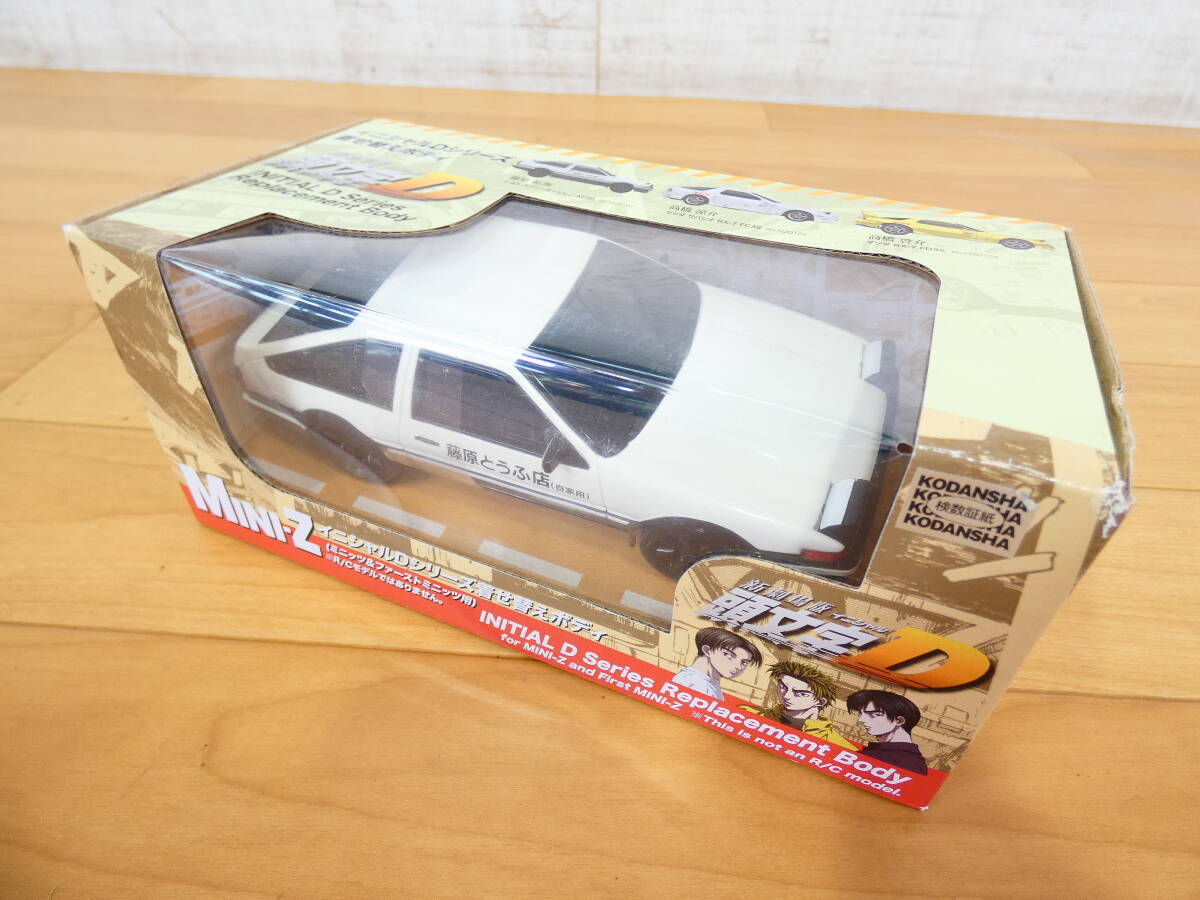 (S)◎未開封 KYOSHO/京商 MINI-Z/ミニッツ イニシャルDシリーズ着せ替えボディ トヨタ スプリンター トレノ AE86 藤原拓海 @60(7)拍卖