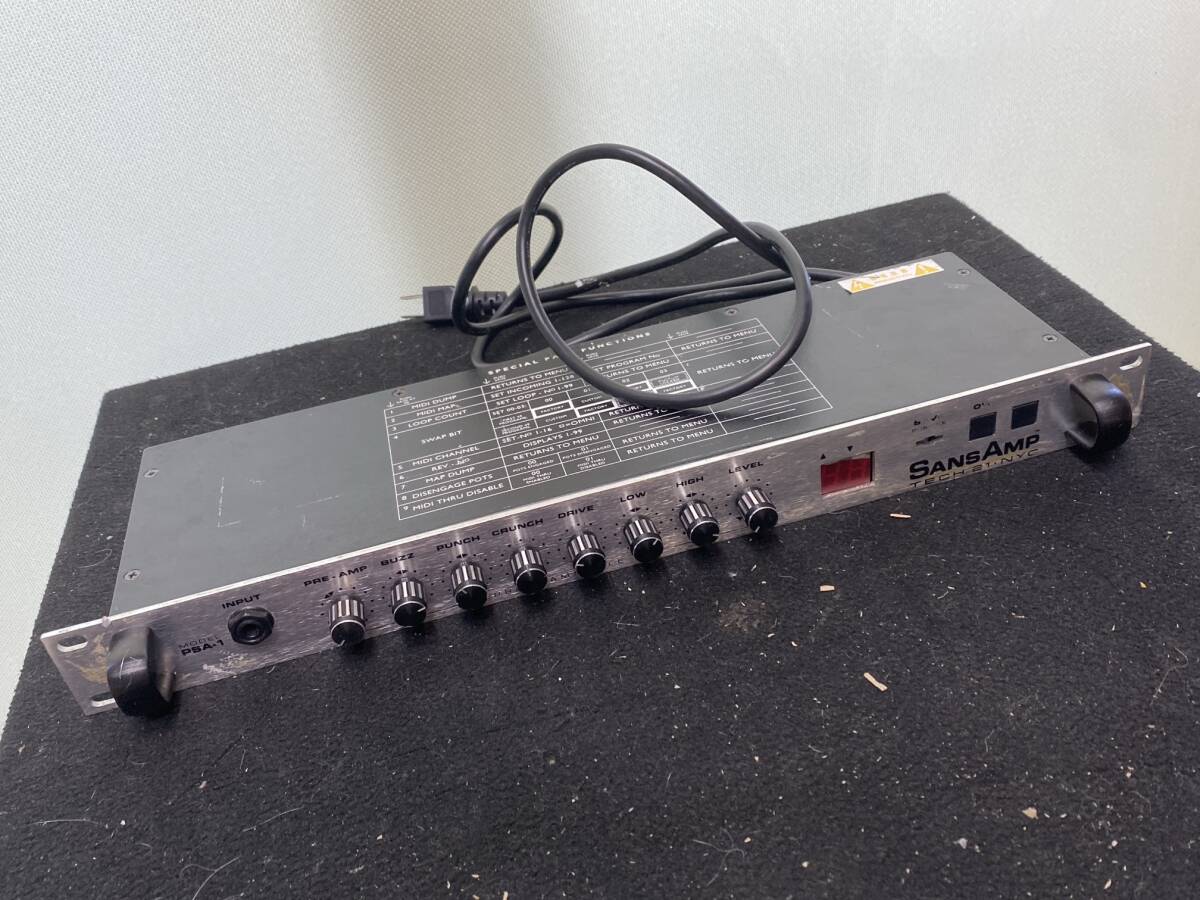 ジャンク sansamp PSA-1 プリアンプ拍卖