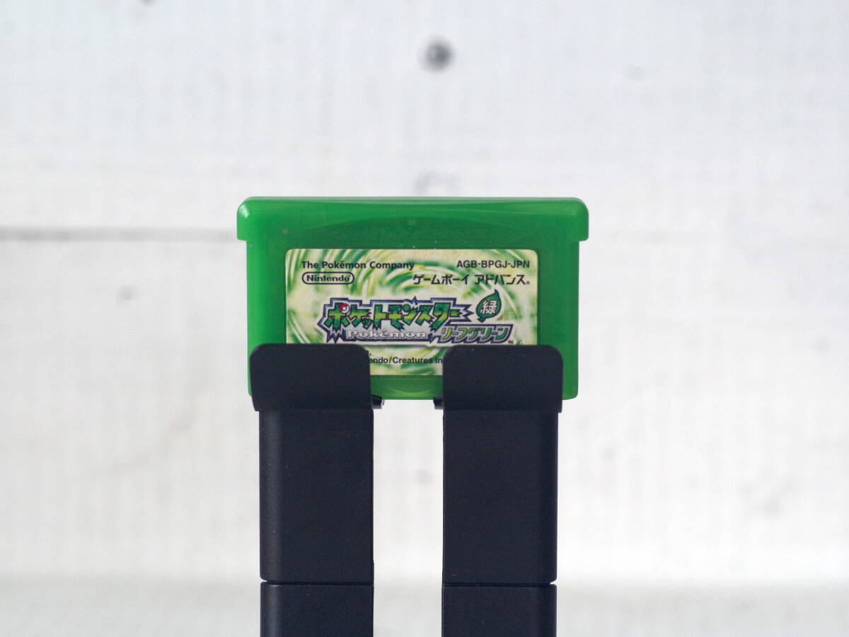 M13085【GBA】起動確認OK!! ポケットモンスター リーフグリーン エタノールで端子清掃し外装消毒ゲームボーイアドバンス150g ゆうぱっく60拍卖