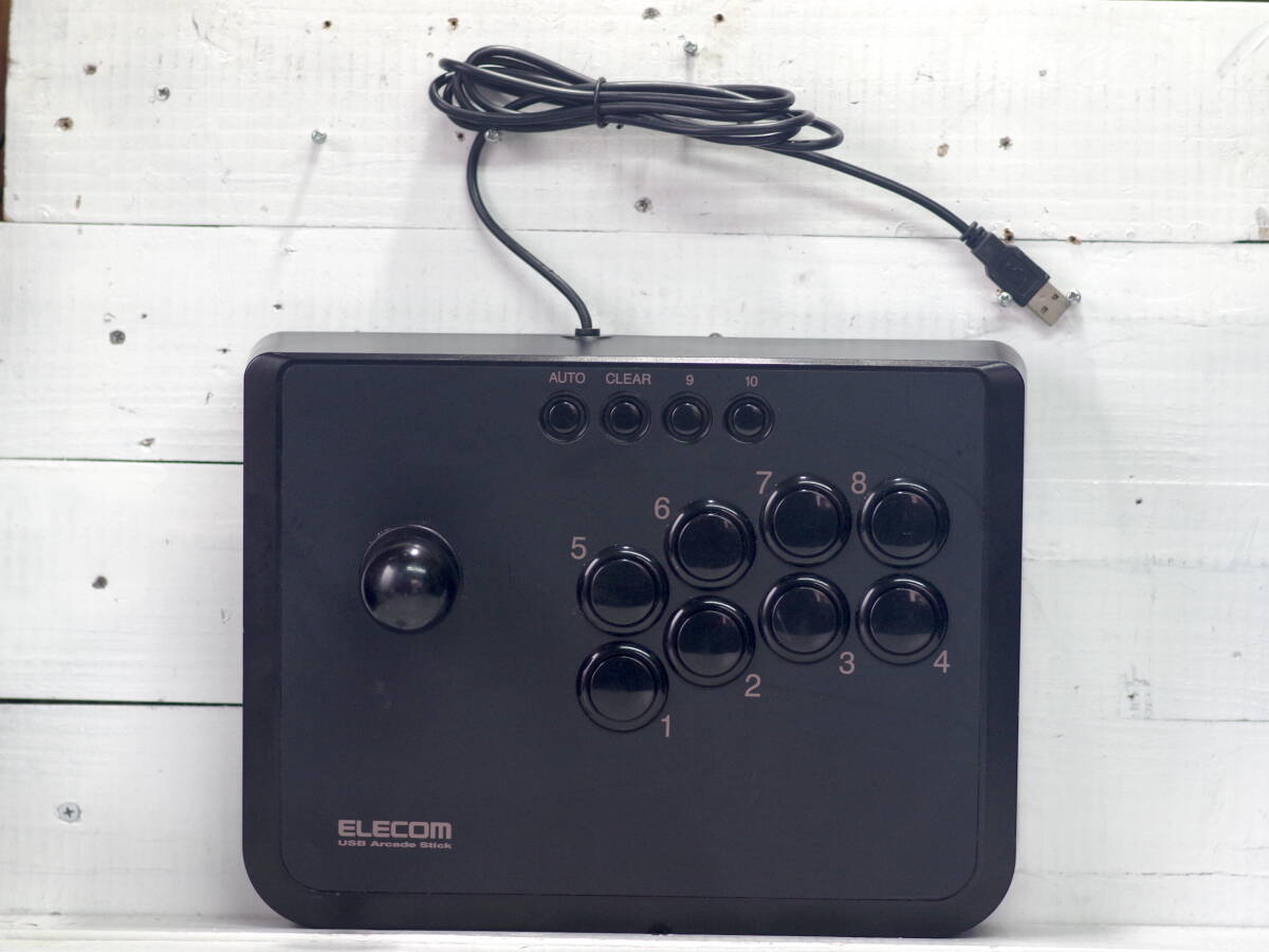 M13102【PS3】ELECOM アーケードスティック JC-AS01BK 動作未チェック ゆうぱっく80サイズ拍卖