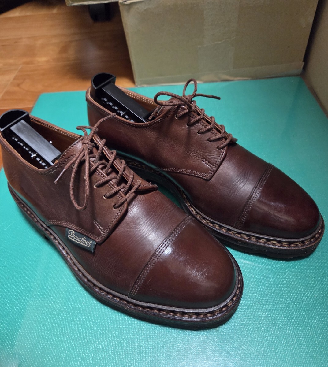 【極美品・旧タグ】Paraboot パラブーツ AZAY アゼイ ブラウン 6拍卖