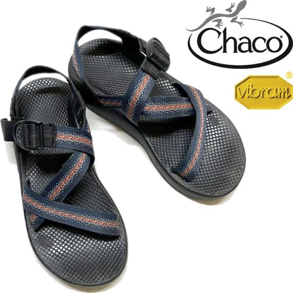 1点物◆ビブラムソールChacoチャコサンダル黒スポサン古着メンズシューズ26レディースOKアメカジ90sストリート/スポーツブランド靴349364拍卖