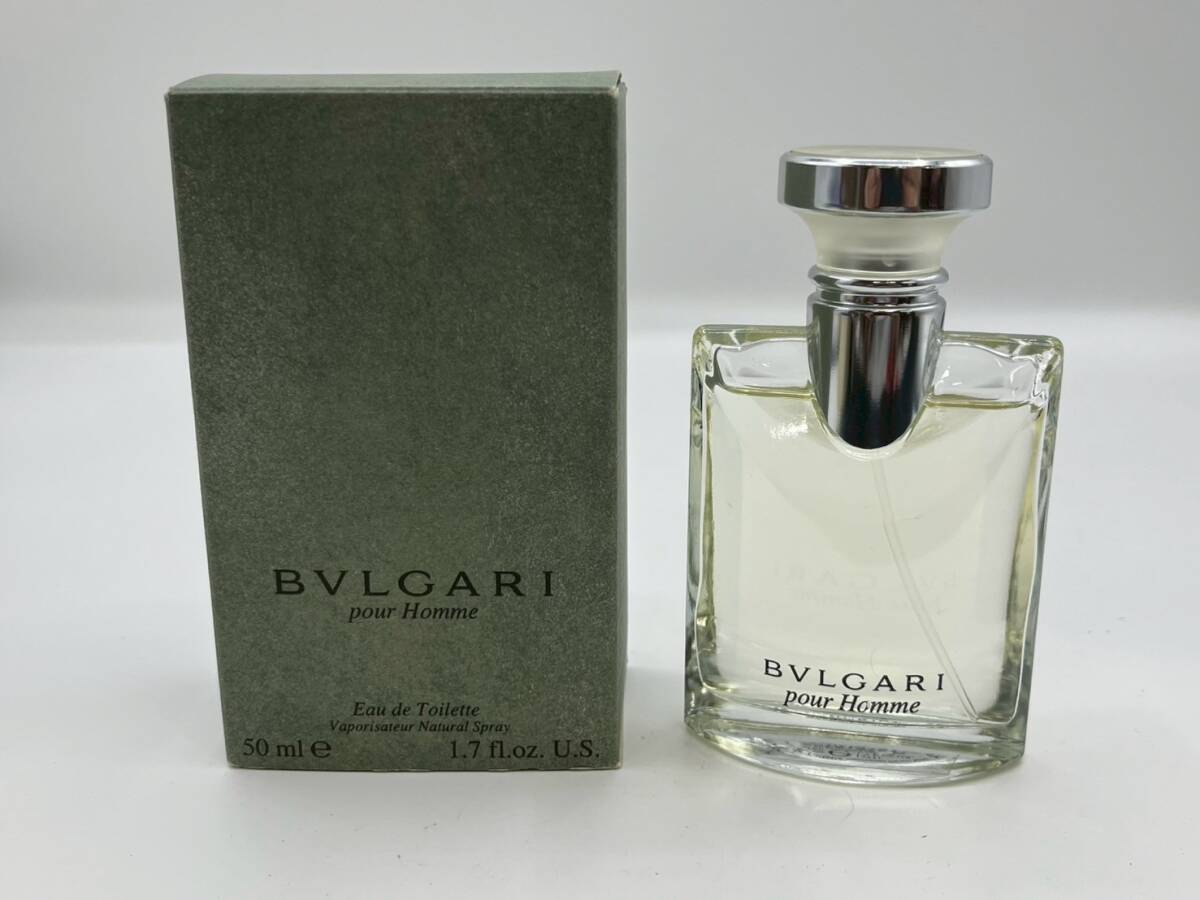 az1489360/BVLGALI ブルガリ 香水 pour Homme 50ml ほぼ満タン拍卖