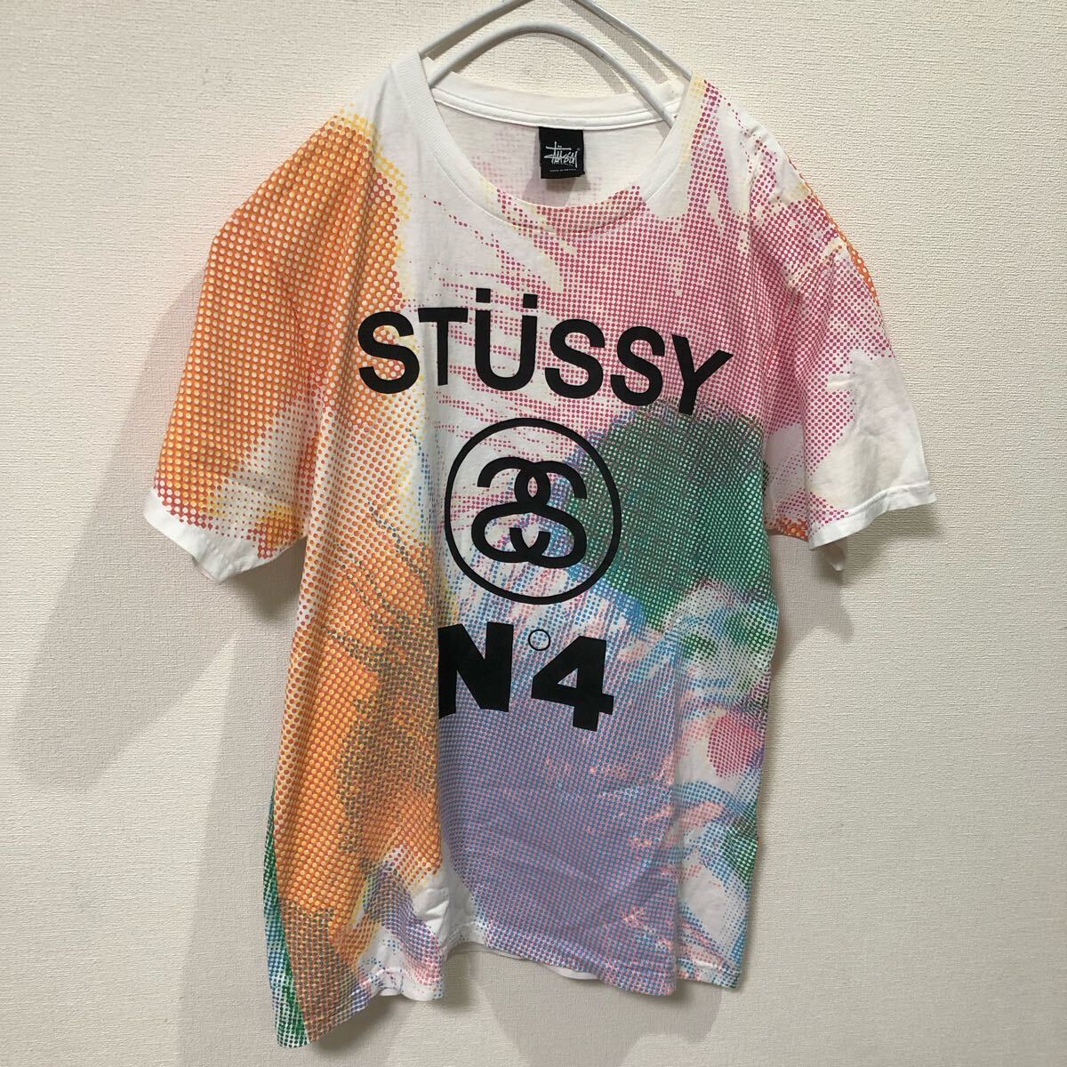 ◎ ステューシー STUSSY Big Boy Heads Tシャツ 半袖 Mサイズ拍卖