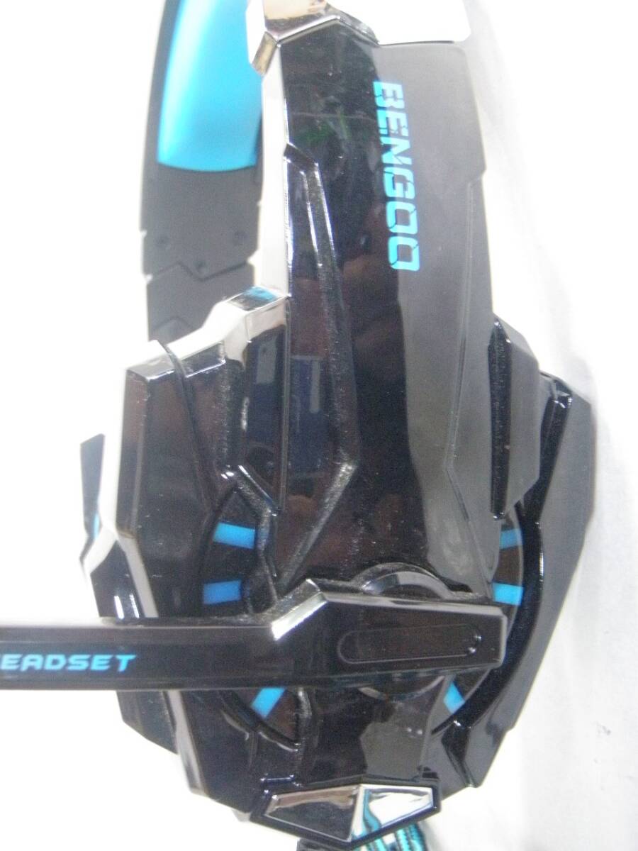 BENGOO G9000 ゲーミングヘッドセット ライン出力のみ確認済み拍卖