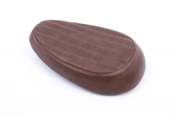 スーパーカブ C50 C70 C90 リトルカブ シート 座席 茶色 ストライプ 社外品 364拍卖