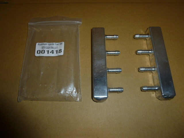 ヴァナゴンT3/カラベルT3 1.9/2.1用フューエルディストリビューターセット1台分新品アルミ製拍卖