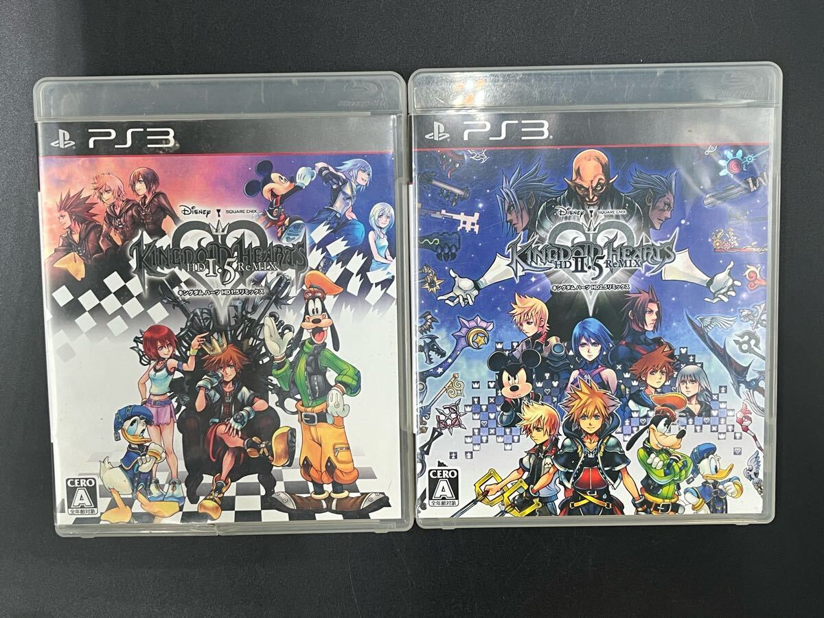 【PS3】キングダムハーツ HD 1.5+2.5 ReMIX セット◆KINGDOM HEARTS/ディスク・ケース付き/スクウェアエニックス拍卖