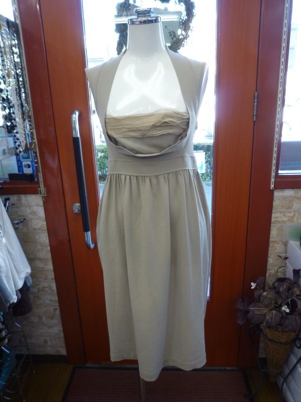 【0721-3】イタリア製 PAOLA FRANI パオラフラーニ 上品ワンピース拍卖