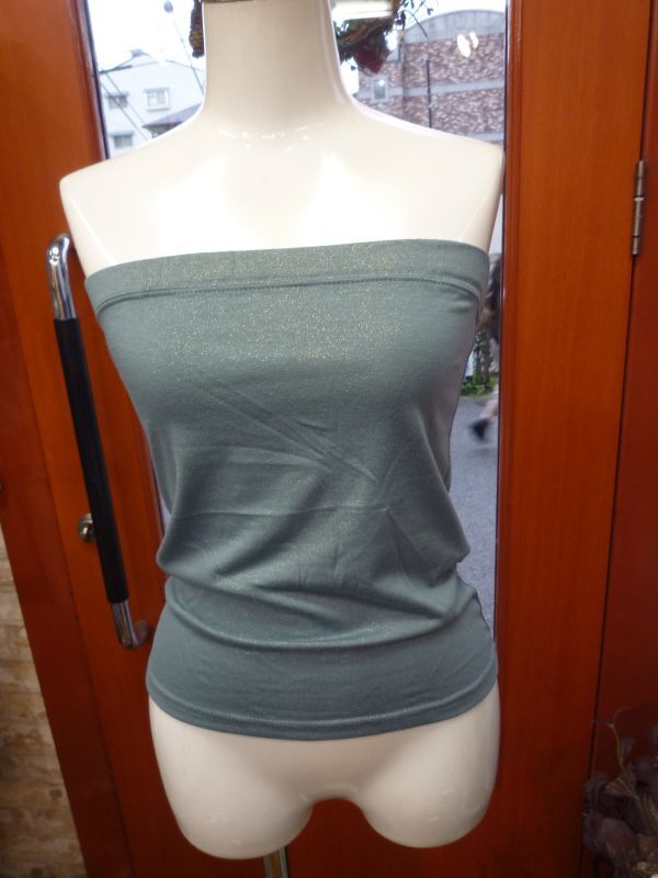 【0721-11】新品 high flow チューブトップ ブルー拍卖