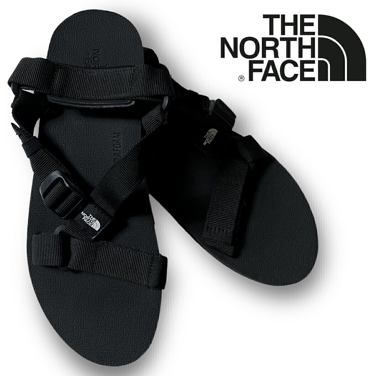 新品 THE NORTH FACE ノースフェイス Ultra Stratum テープベルト サンダル シューズ アウトドア NF52051 27cm 春夏 キャンプ B8061拍卖