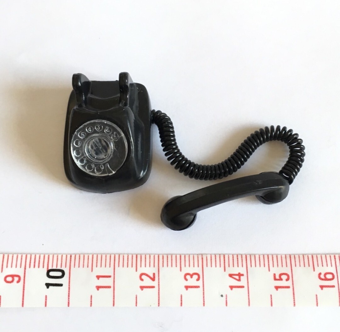 黒電話 ミニチュア品 リーメント じいちゃんばあちゃん家 ぷちサンプル拍卖