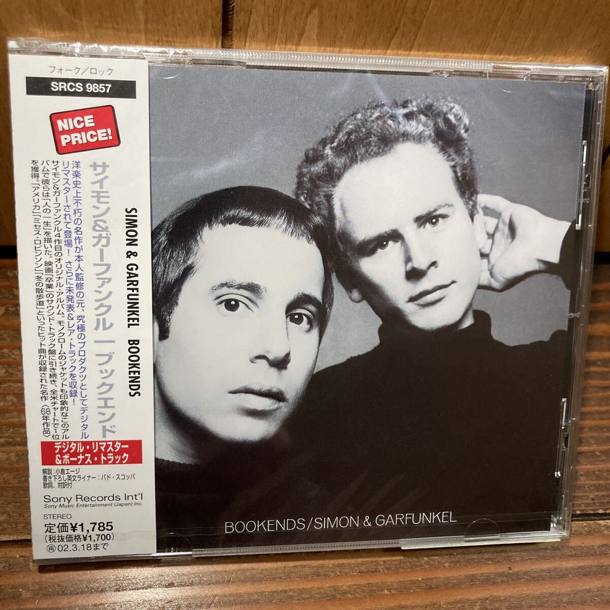 【新品未開封 デジタル・リマスター ボーナス・トラック】Simon & Garfunkel bookends ブックエンド サイモン & ガーファンクル 国内盤拍卖