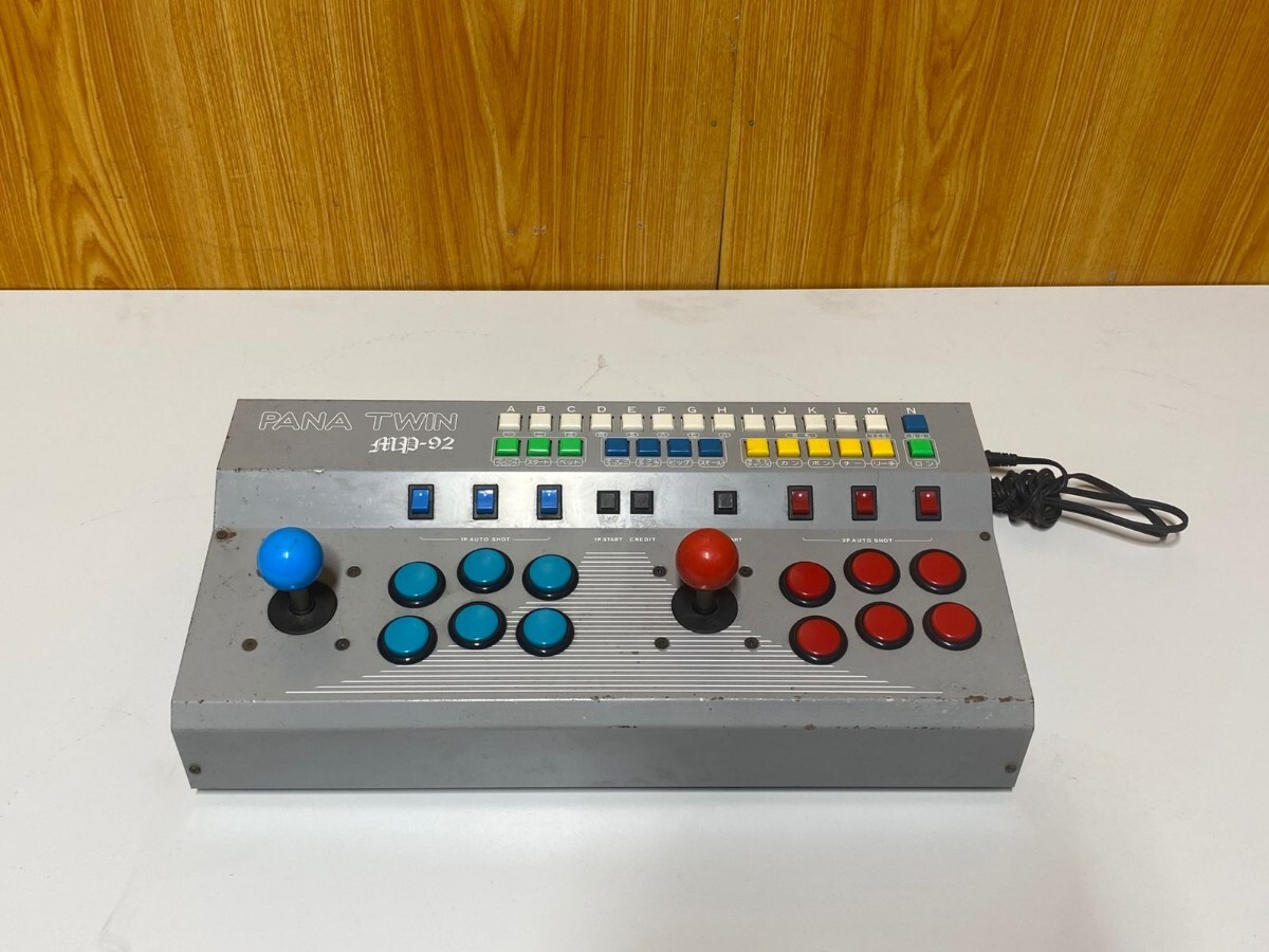 (67) アーケードゲーム コントロールボックス PANA TWIN MD-92 動作未確認 現状渡し拍卖