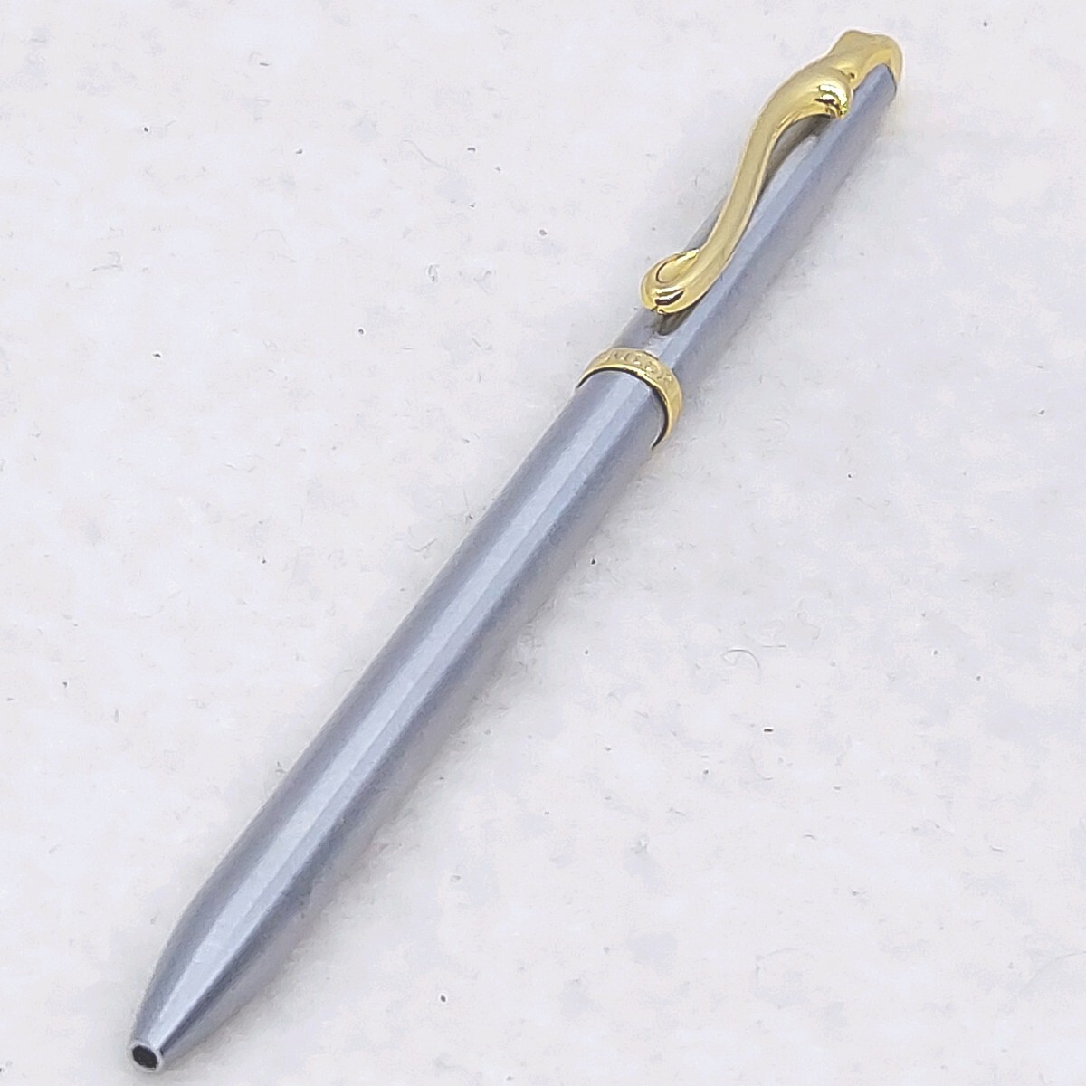 セーラー 装飾クリップ 2色 ツイスト式 ボールペン 金銀色 SAILOR拍卖