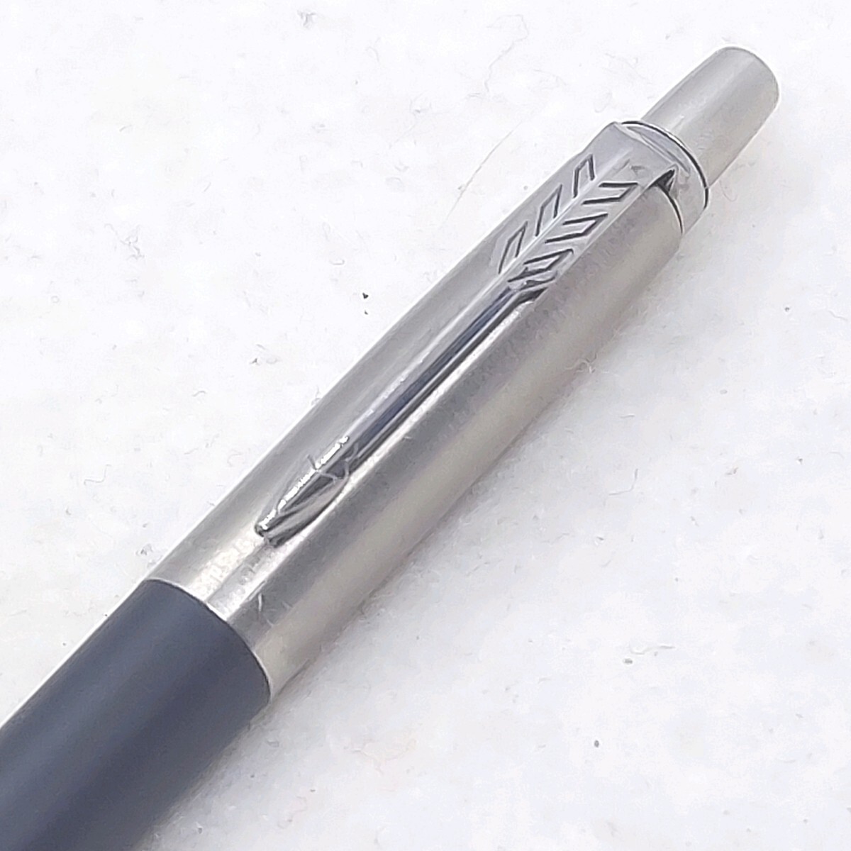 パーカー ボールペン ノック式 ブラック×シルバーカラー PARKER拍卖