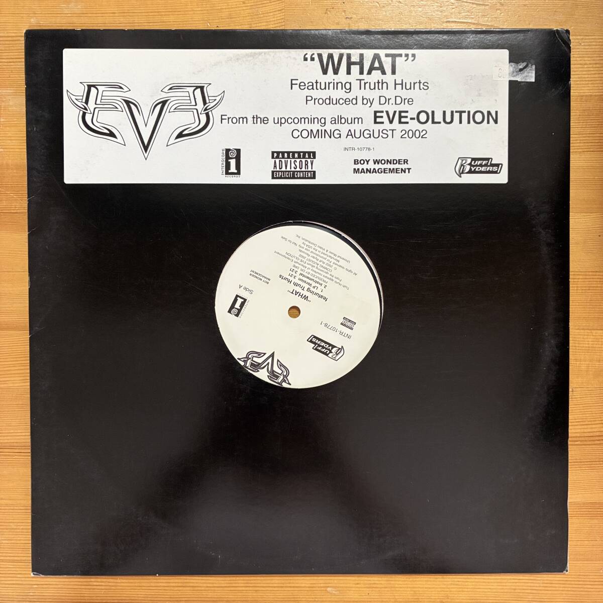 EVE FEATURING TRUTH HURTS WHAT 12インチ シングル拍卖