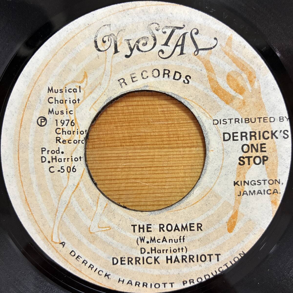 DERRICK HARRIOTT THE ROAMER 45's 7インチ拍卖