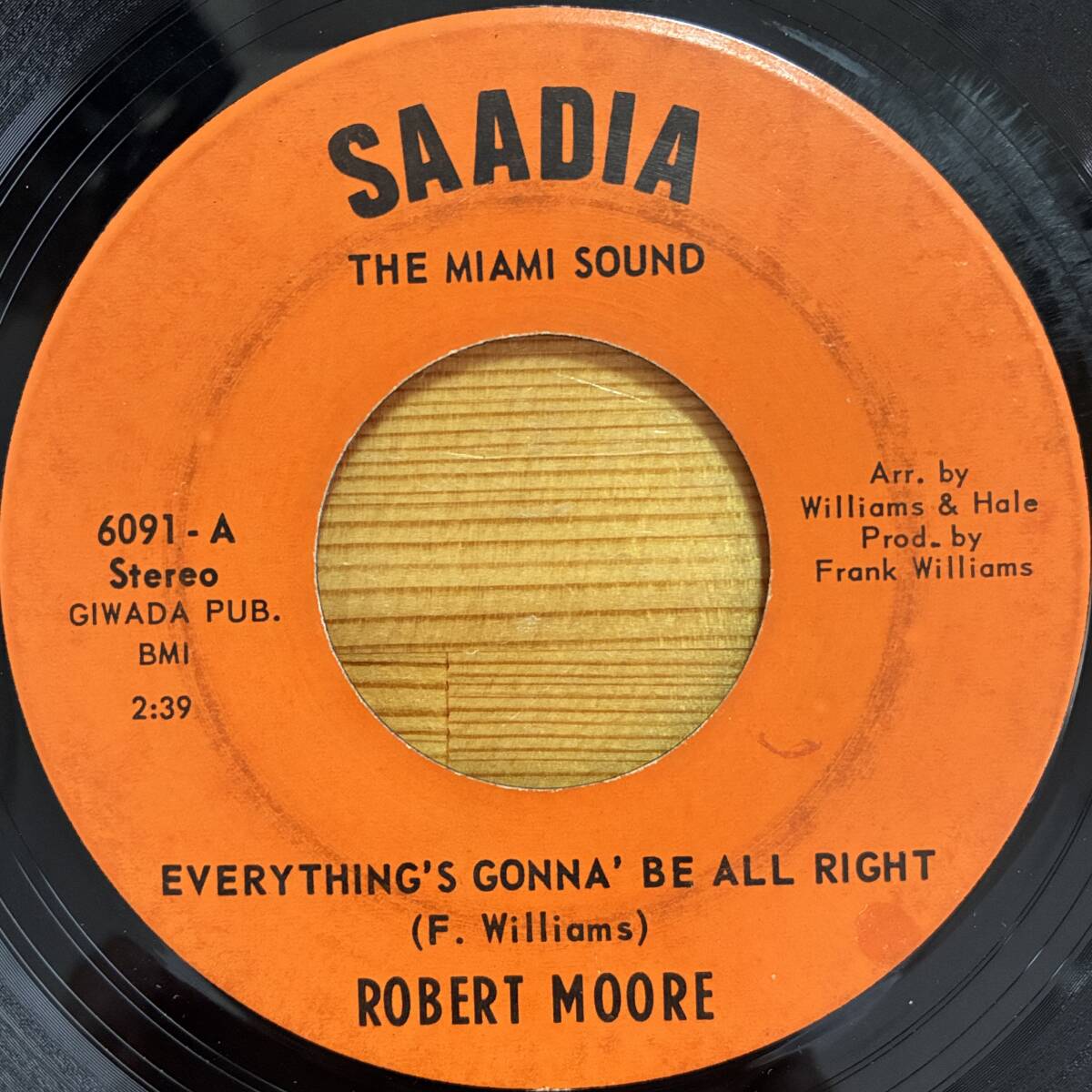 ROBERT MOORE EVERYTHING'S GONNA' BE ALL RIGHT / CAN'T HELP MYSELF 45's 7インチ拍卖