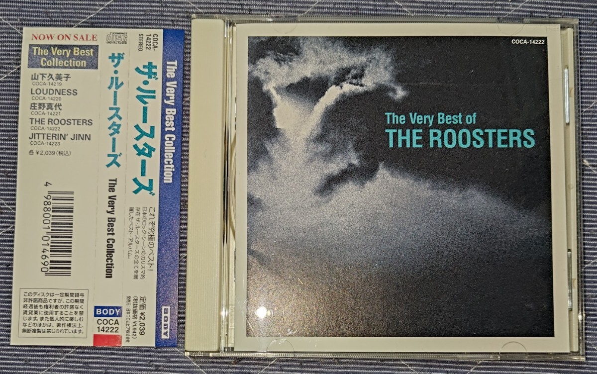 THE ROOSTERS The Very Best Collection 廃盤帯付国内盤中古CD ザ・ルースターズ ベリー・ベスト・コレクション 大江慎也 COCA-14222拍卖
