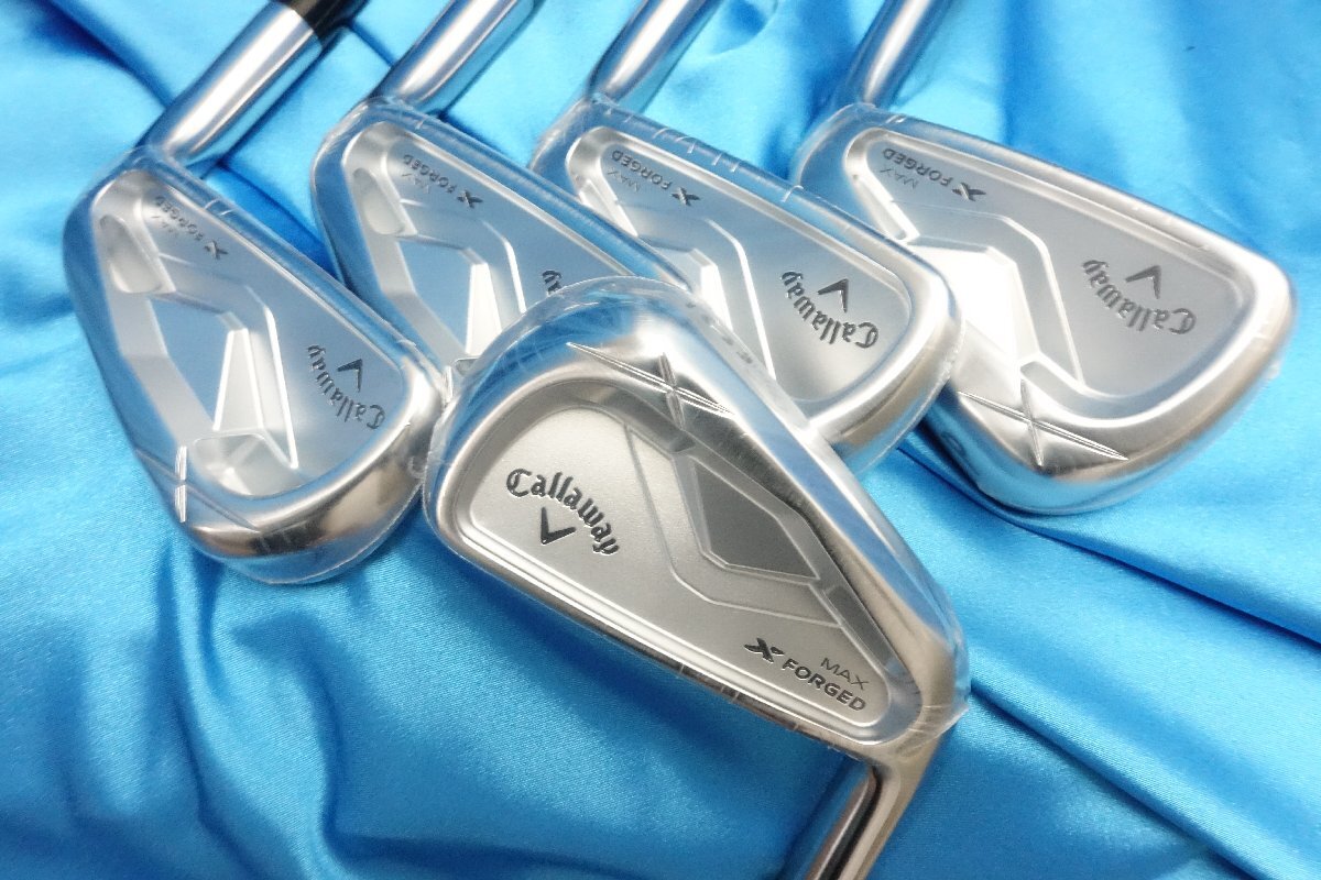 【Callaway】【キャロウェイ】【2025 X-FORGED MAX】【エックスフォージド マックス】【DynamicGold MID115-S200】【#6-PW】【5本セット】拍卖