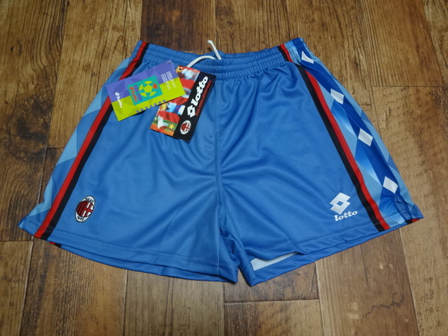 ACミラン 正規品 パンツ ショーツ 1994/1995 4th XLサイズ 新品未使用品タグ付き 未使用拍卖