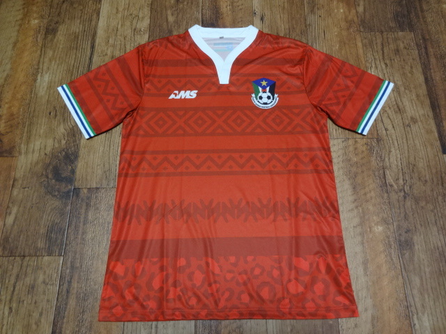 南スーダン代表 正規品 ユニフォーム シャツ 2015/2016 アウェイ Mサイズ 新品未使用品拍卖