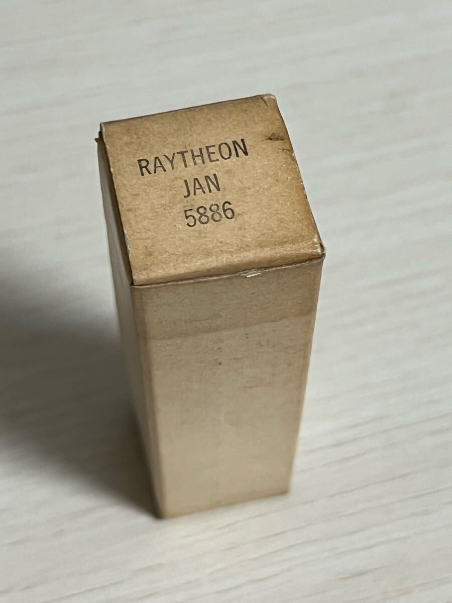 5886 1本 RAYTHEON 未試験 未使用品 真空管拍卖
