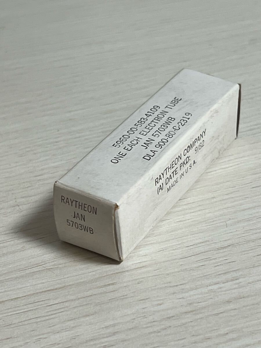 5703 1本 RAYTHEON 未使用 未試験 真空管拍卖