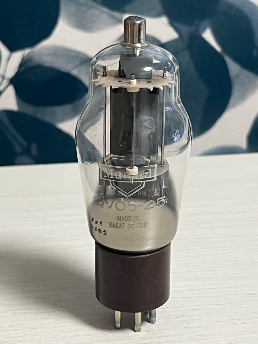 QV05-25 1本 MULLARD 試験済み 真空管 807拍卖